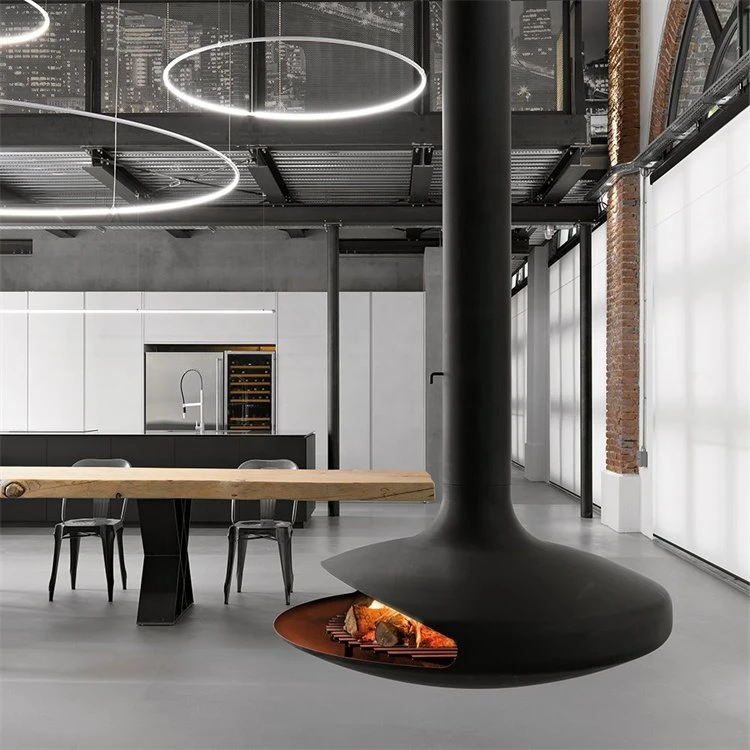 hanging fireplace hanging fireplace