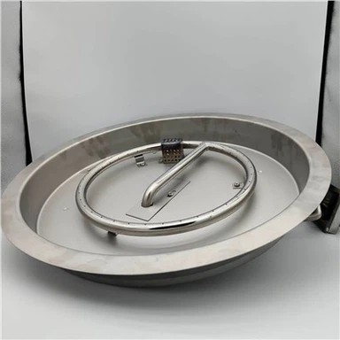 Тиган 19 инча Fire Pit Drop-in тиган с горелка