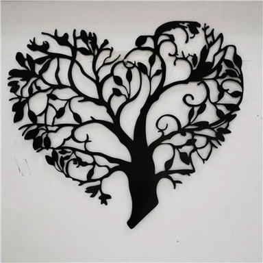 Метално дърво на живота стена
