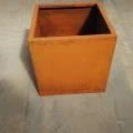 Metal Planter With Different Material