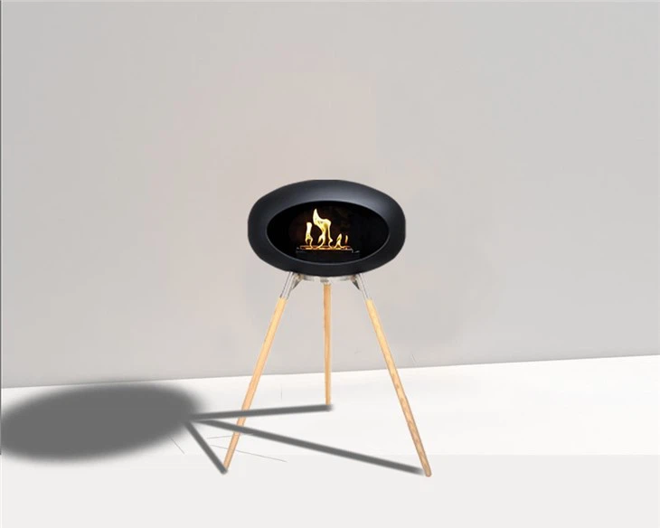 Pedestal Bio Fire Freestanding Ethanol Fireplace