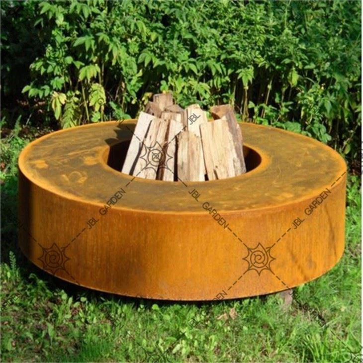 Backyard Fireplace Table