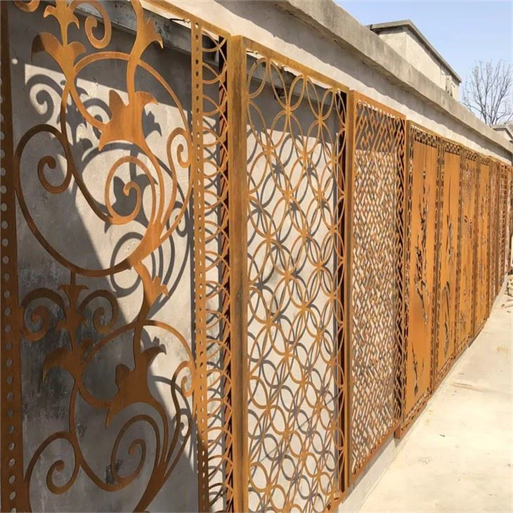 Оградни панели Corten