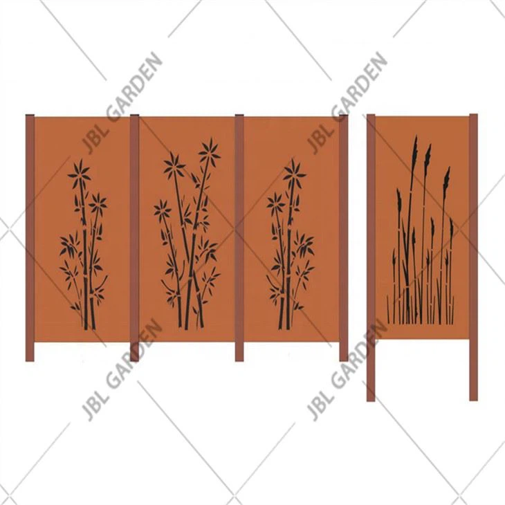 Corten Steel Decorative Screen