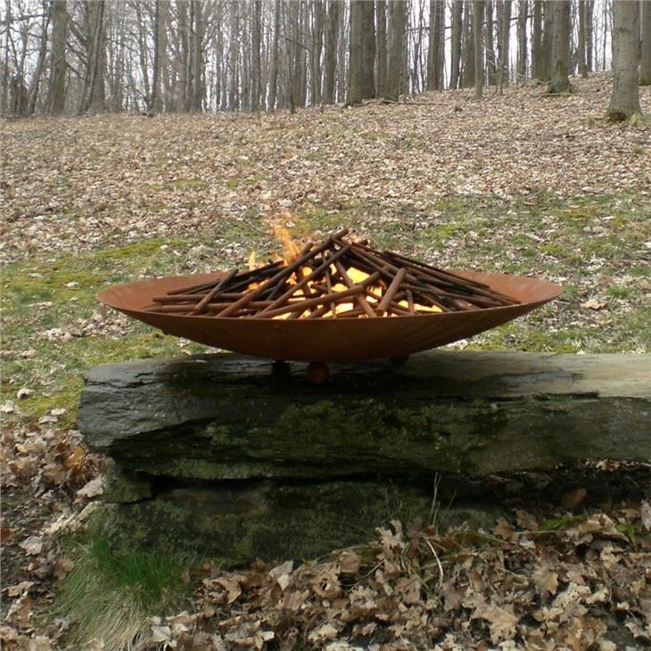 Corten Steel Fire Table