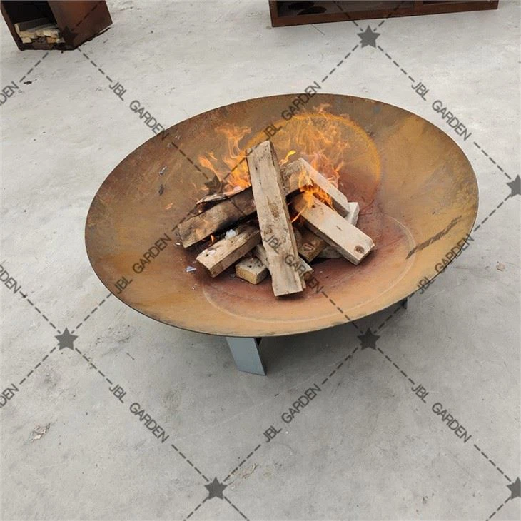 Corten Steel Outdoor Fire Pits And Bowls