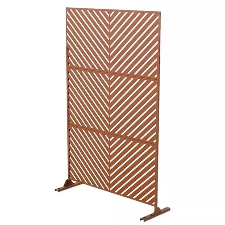 Corten Steel Panels Garden
