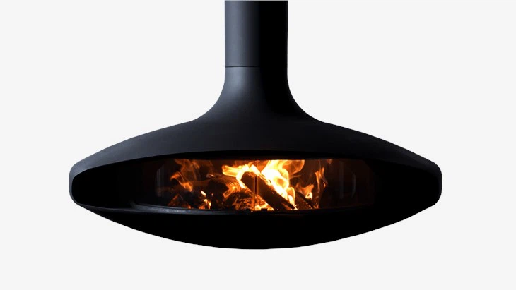 Freestanding Hanging Fireplace