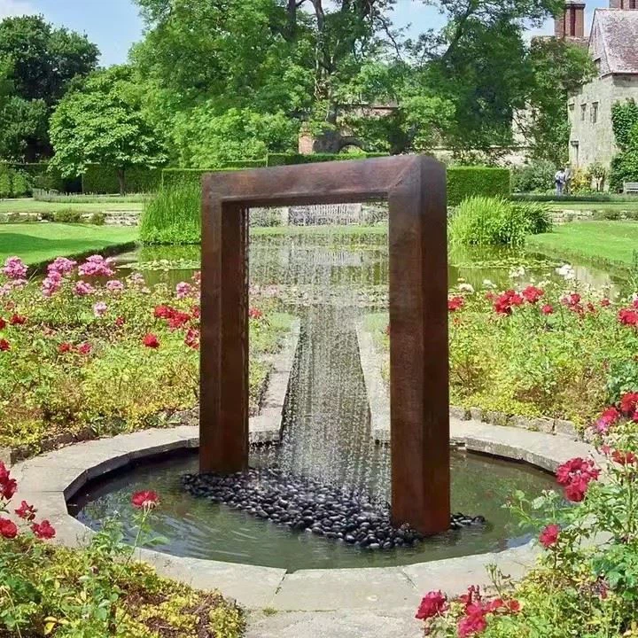 Metal Trough Water Feature