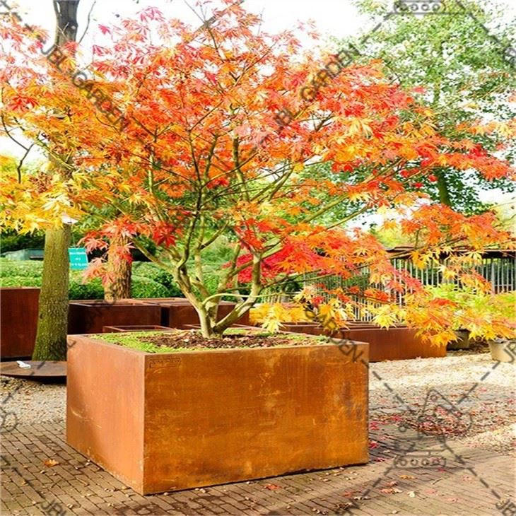 Metallic Series Long Box Planter