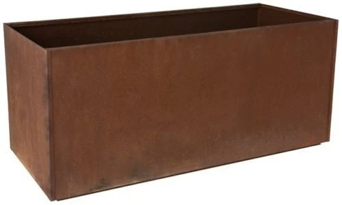 Rectangular Metal Flower Pot