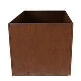 Rectangular Metal Flower Pot