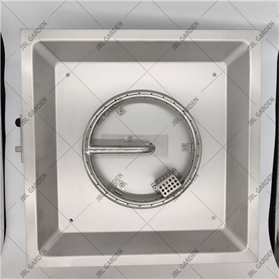 Неръждаема стомана огън яма горелка природен газ открит закрит огън яма комплект