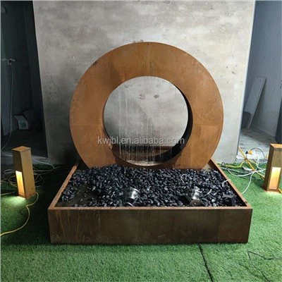 Фонтан от изкуствен водопад Corten Steel