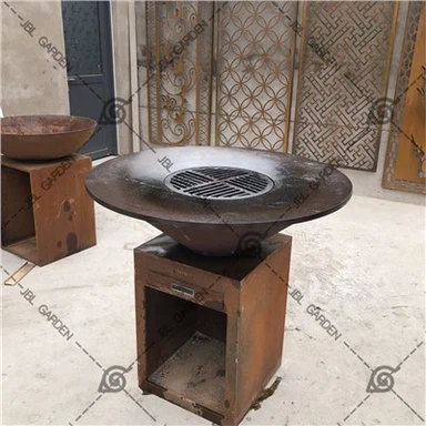 Кухня за барбекю на дървени въглища