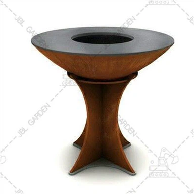 Кухня скара на дървени въглища