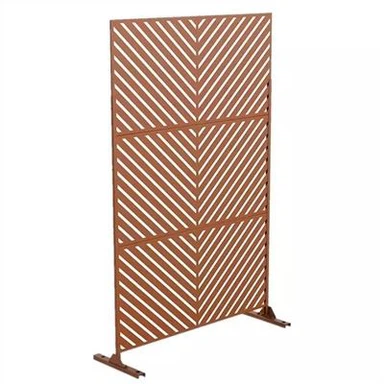 Декоративни паравани от стомана Corten
