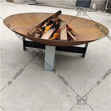 Corten Steel Smokeler Fire Pit