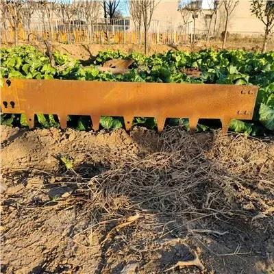 Висококачествен пейзажен бордюр от Corten Steel