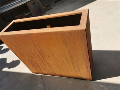 Кутии за сеялки Corten с ниска поддръжка