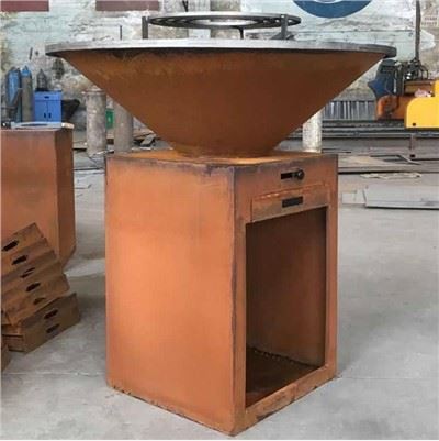 Преносим барбекю грил въглен