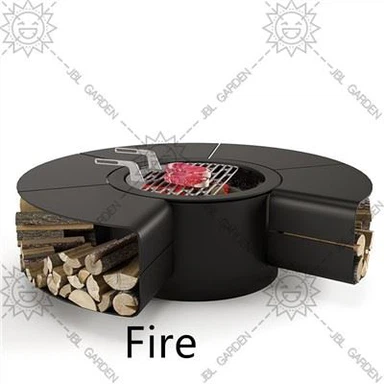 Square Fire Pit Великобритания