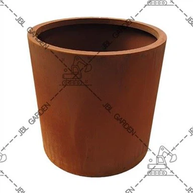 Серия Veradek Metallic Corten Steel Long Box Planter