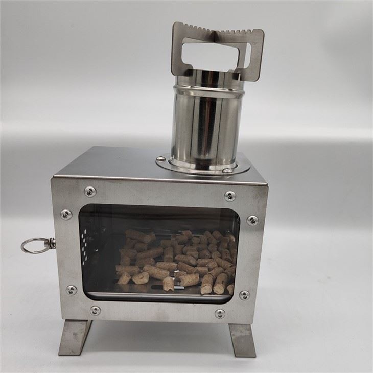 Stainless Steel Log Burner