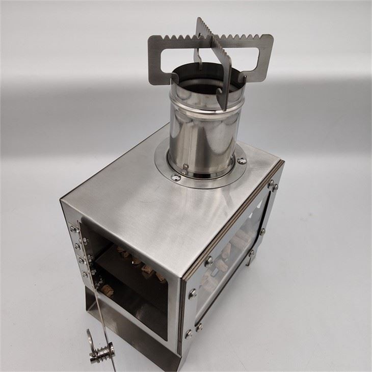 Stainless Steel Log Burner