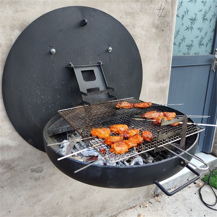 Bbq Pit Grill Fire