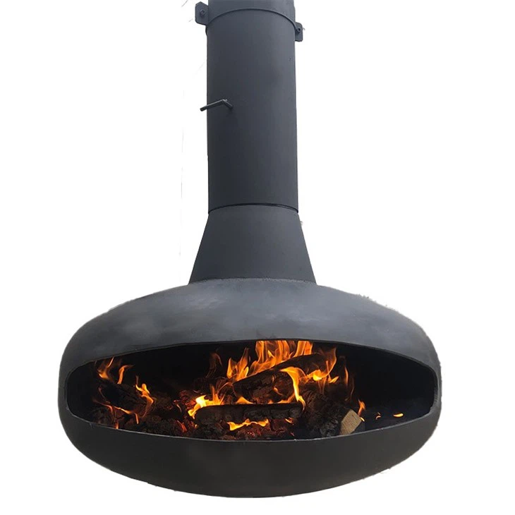 Mid Century Suspended Fireplace