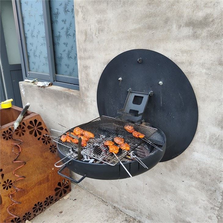 Round Flat Bbq Grill