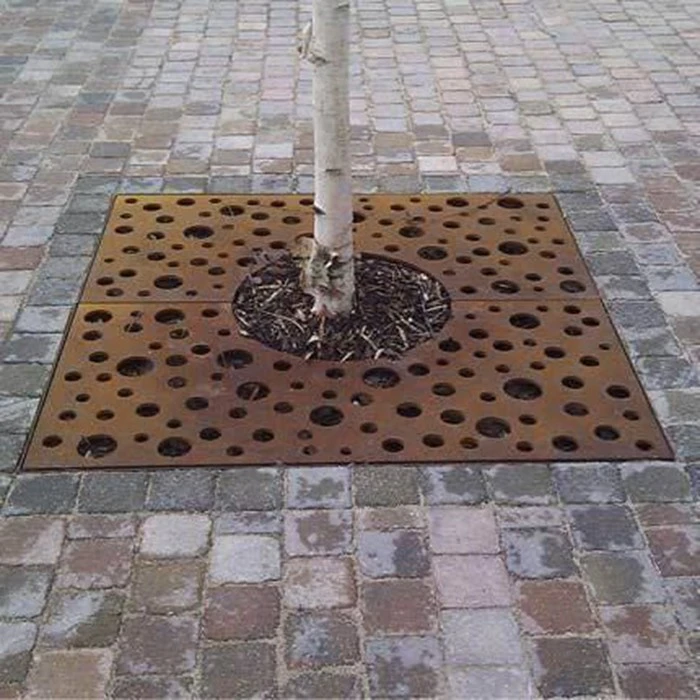 Square Corten Steel Tree Grate price