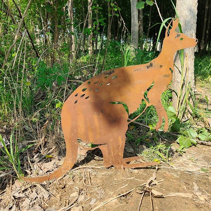 Garden Art Kangaroo For Home Garden