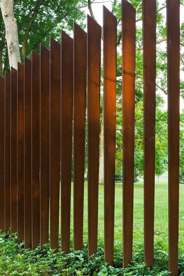 Garden Wall-mounted Metal Screen Fence factory