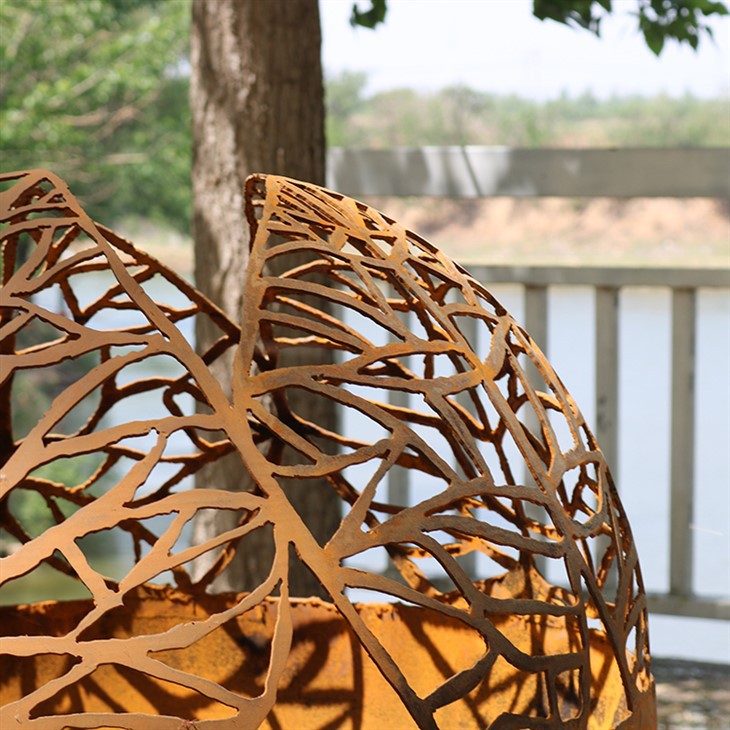 Метал Brasero Firebowl Firepit