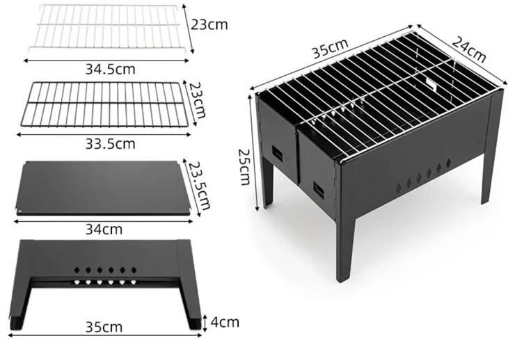 Modern Design Folding Grill