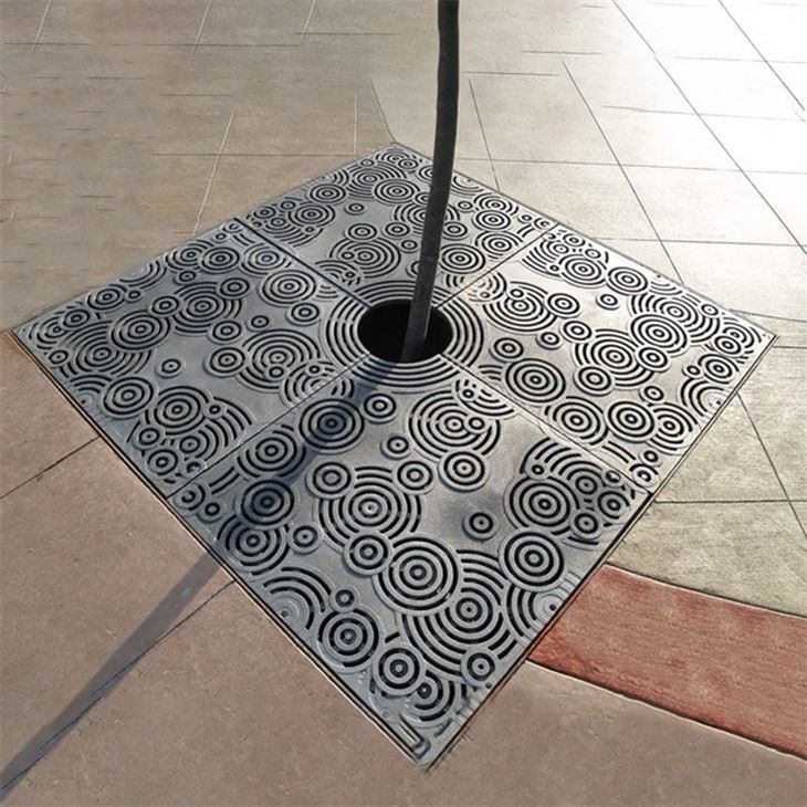 Modern Metal Tree Cover Grating