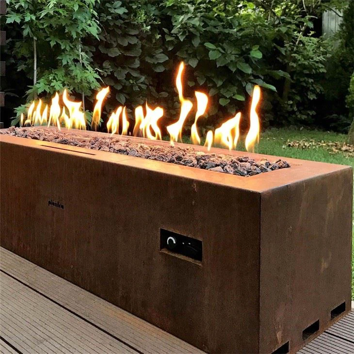Outdoor Metal Gas Fire Pits