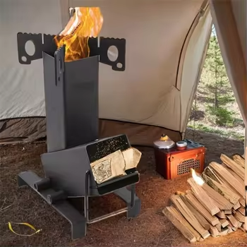 Rocket Stove Fire Pit
