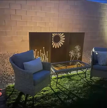 Corten Steel Garden Screen / Панел за поверителност