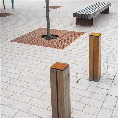 Модерна решетка Corten Steel Tree