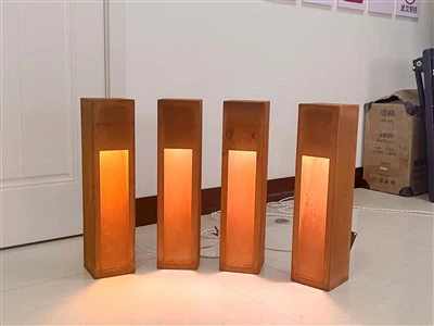 Външна метална лампа