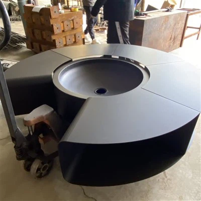 Стоманена маса за огнища