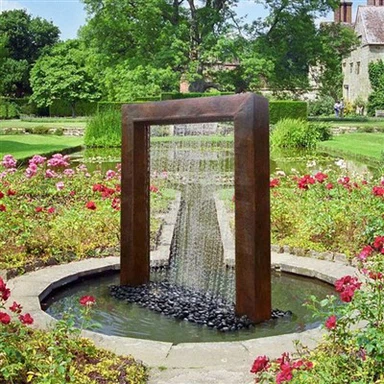 WF Corten стомана вода функция