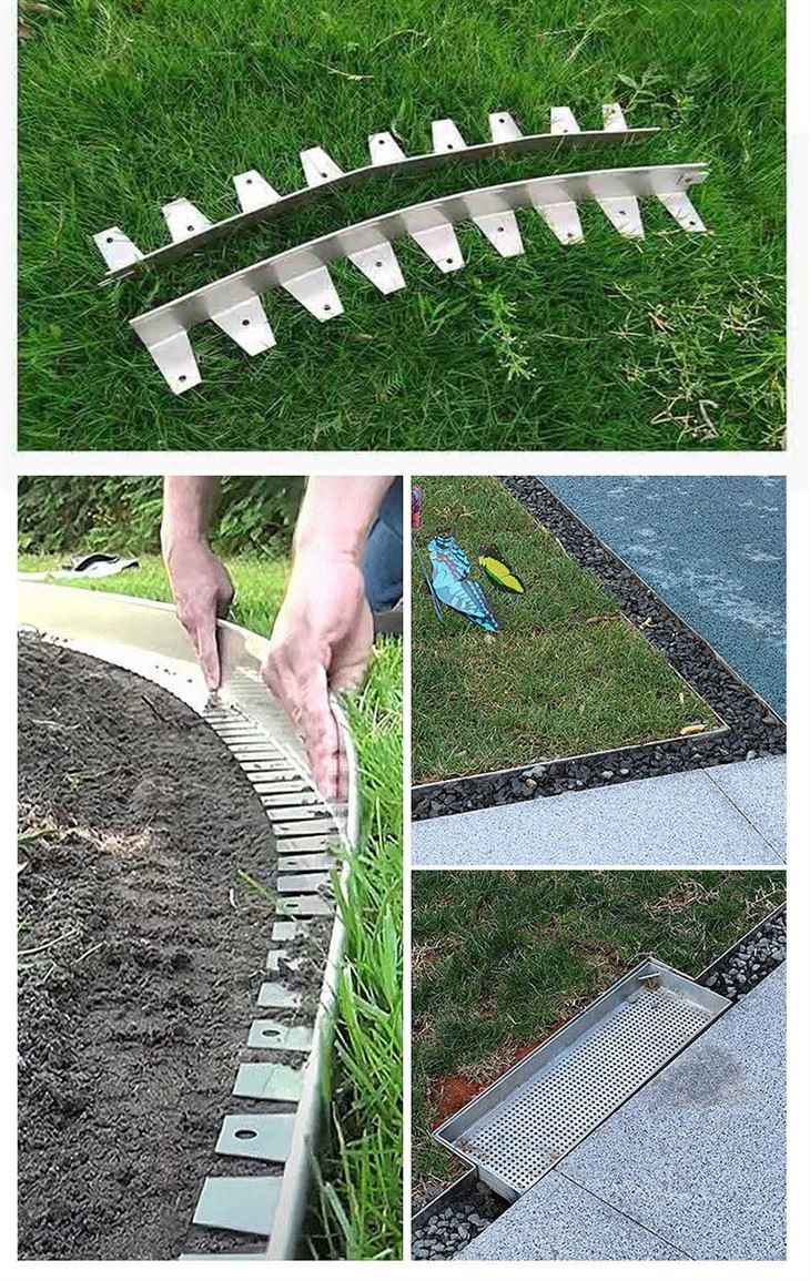 Лента за градинска преграда от неръждаема стомана