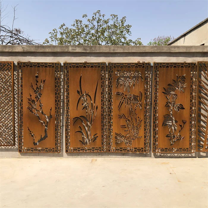 Steel Garden Screen Panels factory