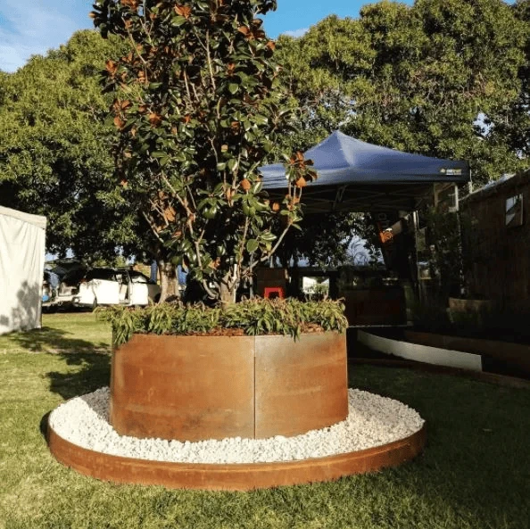 Steel Garden Tree Rings high quality